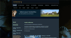 Desktop Screenshot of keltenmuseum.de